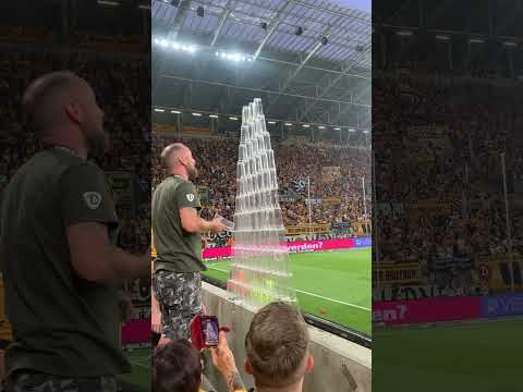 Dynamo Dresden | 3.Spieltag Heimsieg mit Becherpyramide 🖤💛