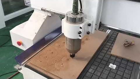AccTek cnc router engraving cutting machine cutting MDF by AKM1325