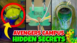Top 10 Hidden Secrets & Easter Eggs in Avengers Campus  Disneyland