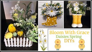 Easy Spring DIYs/ Bloom With Grace/ Daisies/