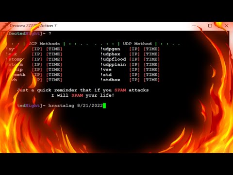 NFO Downed! | Botnet | Power Proof | Contact in Description | Educational Purposes Only
