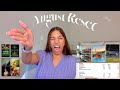 August Reset Routine: Monthly Recap, Goal Setting, Budgeting &amp; Favorites *better late than never*