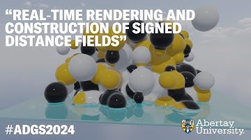 ADGS 2024: Innovating using Signed Distance Fields for gaming