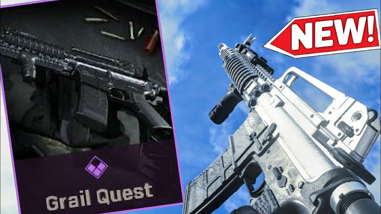 *NEW* Tournament M4A1 "GRAIL QUEST" blueprint DESTROYS! (Modern Warfare)