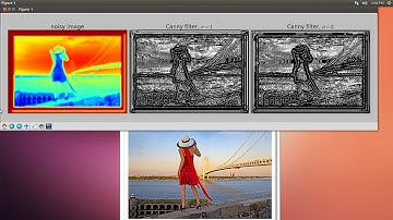 OpenCV Programming with Python on Linux Ubuntu  Tutorial-13 Canny Edge Detector