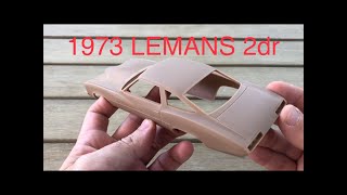 Too Many Projects - Unboxing Resin kits: TMP 1973 LeMans 2dr High Resolution Brown Resin