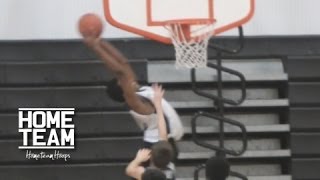 8th grader justin gandy throw down the oop at best of the best middle school camp