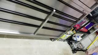 Craftsman toolbox: 53 inch stainless steel Heavy Duty toolbox