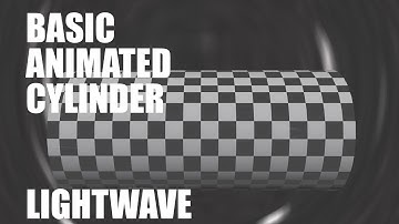 Basic Animated Cylinder in LightWave
