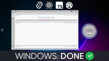 TAURI MODERN GUI [DONE ✅] (WINDOWS) - TypeScript, React and Rust