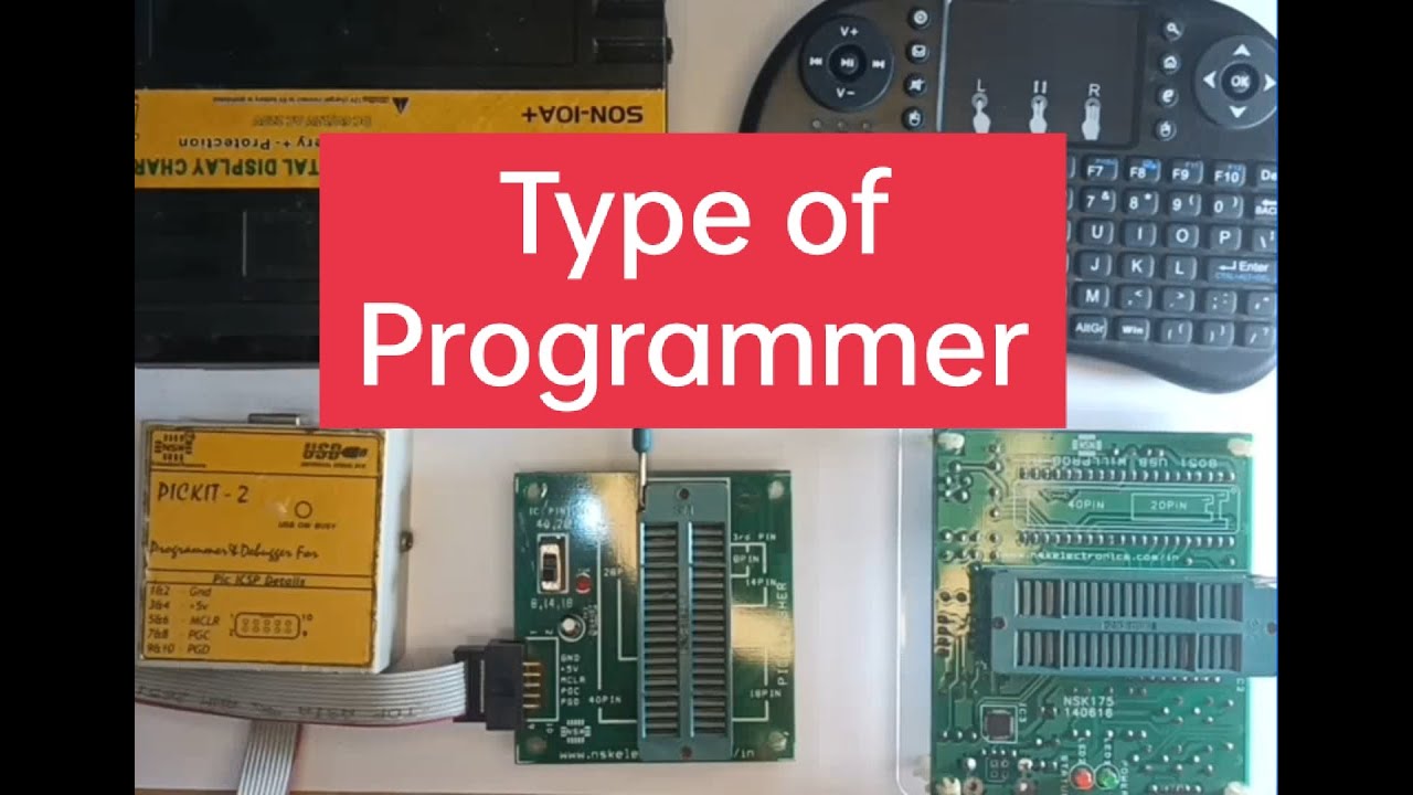 Type of Programmer | IC downloader | Programs downloader in tamil - YouTube