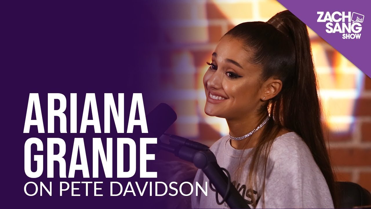 Ariana Grande Talks Engagement to Pete Davidson - youtube