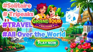 Solitaire TriPeaks: Grand Tour _The best game for Travel lovers! screenshot 2