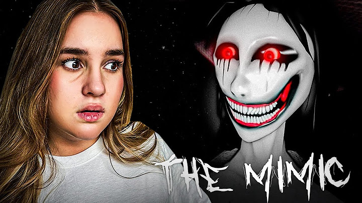 CE JEU N'EST PAS FAIT POUR LES ENFANTS 😱👻 (Roblox Mimic)