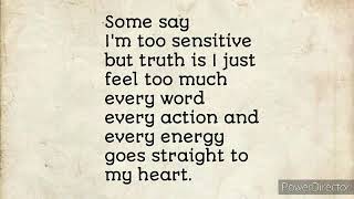 sensitive person quotes