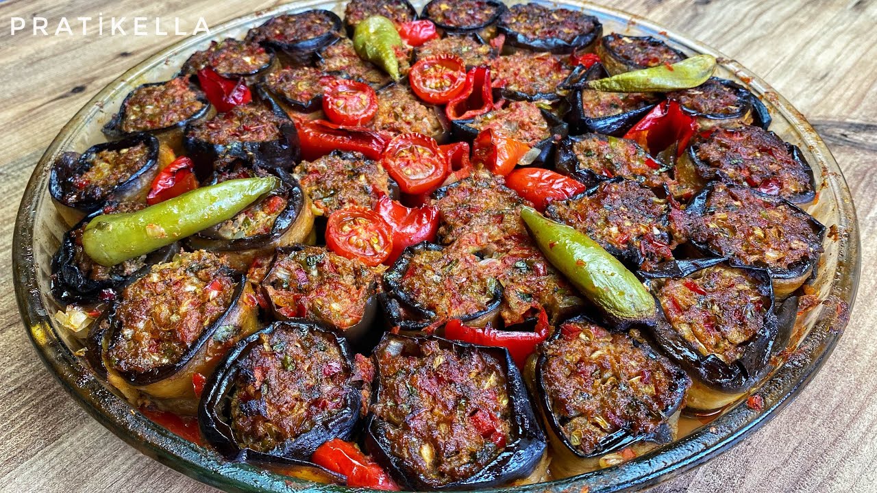 PATLICAN YEMEĞİ Hiç Bu Kadar Lezzetli Olmamıştı❗️Pratik ve Lezzetli Patlıcan Sarma Nasıl Yapılır????