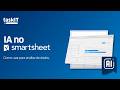 Inteligência artificial do Smartsheet - Análise de dados