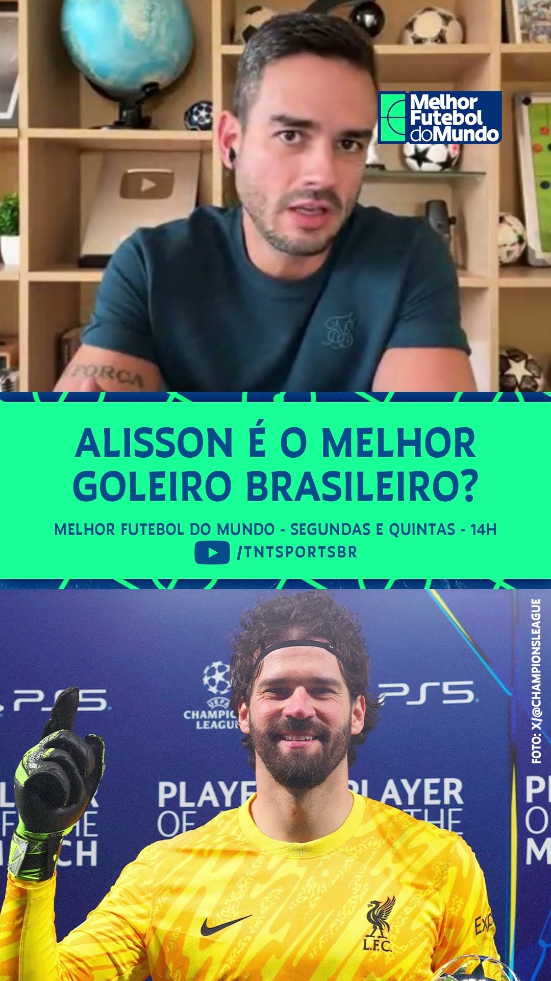 ALISSON MERECE MAIS RESPEITO DA TORCIDA BRASILEIRA?