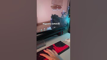 Mechanical switch vs magnetic switch 🔥#shorts #aula #keyboard