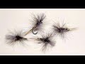 Enigma Dry Fly. Сухая мушка из CDC пера повышенной плавучести.