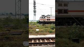 Banglore chennai double decker express arrived katpadi junction 🙂 #doubledecker #train #railway