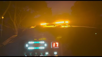 XRIDONSEN Amber Rooftop Strobe Light Bar w/ Magnets Mount for Construction Vehicles Plow/Tow Trucks