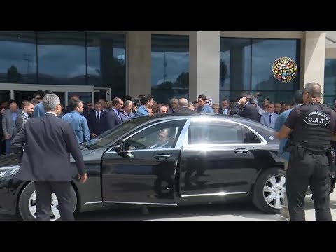 Erdoğan makam aracı şoförü önce inecekti sonra vazgeçti