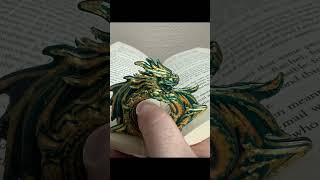 Dragon Book Page Holder #booktok #bookaccessories #booklovers #booktube #books #fantasybooks