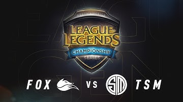 FOX vs. TSM - Week 7 Game 1 | NA LCS Summer Split | Echo Fox vs. TSM (2017)