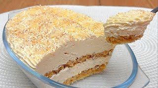 картинка: Вкусный десерт, как у мамы, тает во рту за 15 минут! Без выпечки!