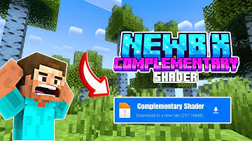 Complementary Shader For Mcpe 1.21 😱🔥|| best shaders for mcpe