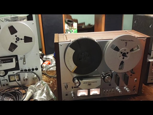 AKAI GX 4000D. Refurbished New Belts, Run Cap, Clean and Lube+