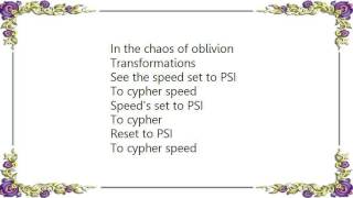 Klaxons - Cypherspeed Lyrics
