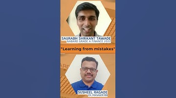 Learning from Mistakes - NABARD Success Story #nabard #nabardgradea #successstory