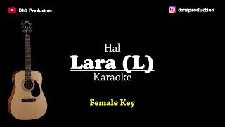 Download lagu Hal - L  Lara   Karaoke Akustik Gitar  Female Key mp3
