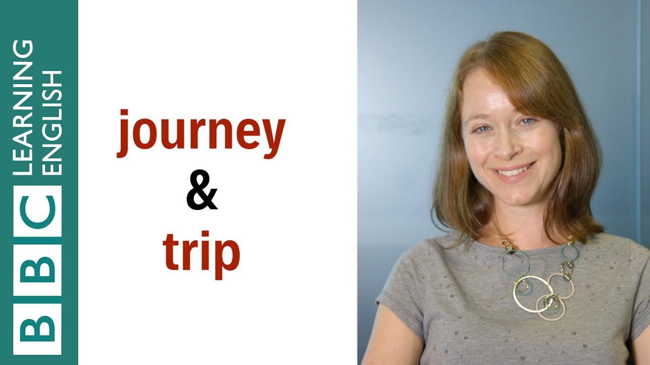 practise driving test Journey and Trip - English In A Minute