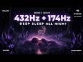 432Hz Deep Sleep | No Headphones, No Ads | Nervous System Reset — 10 Hours 🔊