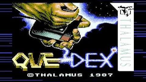 Quedex - Thalamus - Commodore 64 C64 game loading