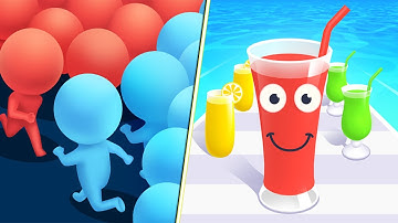 Count master 3d vs Juice Run Game iOS, Android Gameplay Walkthrough  CMJR23822