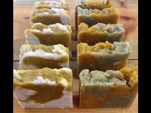 How to make Organic Cucumber, Carrot and Salt Soap with Recipe