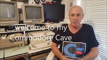 Take a tour of the Commodore Cave of retro computers.