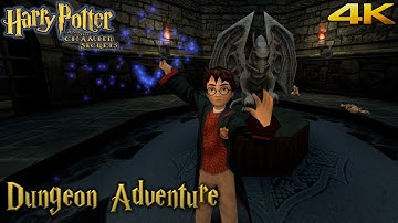 Harry Potter and the Chamber of Secrets PC Mods - Dungeons Adventure - Walkthrough (4K)