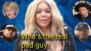 The fight for Wendy Williams money! Kevin Hunter Jr blames Will Selby &amp; conservator not dad &amp; Sharin