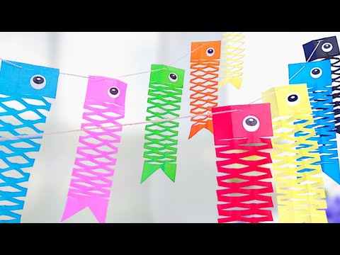 鯉のぼり吊るし雛7連飾り　子供の日　ハンドメイド（M ik k o） 鯉のぼり吊るし雛7連飾り 子供の日 ハンドメイド（M ik k o