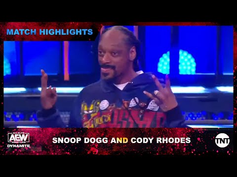 Snoop Dogg Teams Up with Cody Rhodes on AEW Dynamite