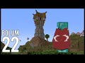 HER YERİ GÖREN BİR KULE! | Minecraft: Modsuz Survival | S9 Bölüm 22