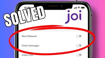 How to Turn Off Follower Alerts in Joi