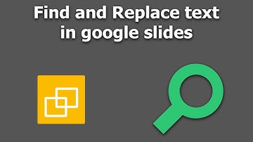How to find and replace text in google slides presentation