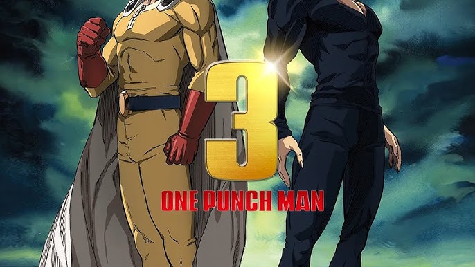 Beautiful Anime key visual of One Punch Man season 3,, Stable Diffusion