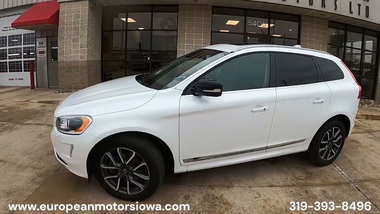 Volvo XC60 T6 Dynamic AWD 2017 года выпуска, 2 ключа, хорошая история обслуживания.